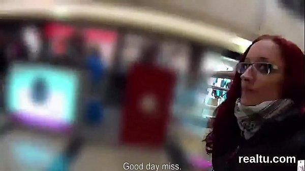 Ravishing czech teen gets tempted in the mall and plowed in pov