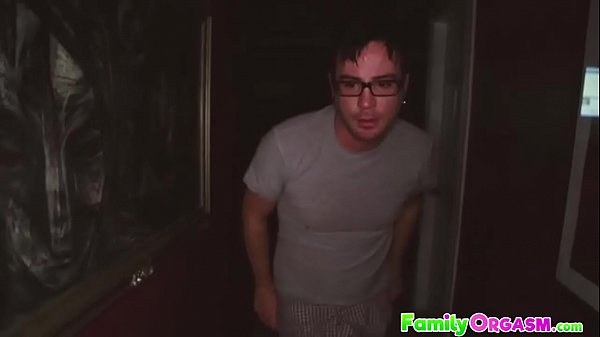 FamilyOrgasm - Cuirious Boy Caught his Stepsister Masturbating Instead Sleeping
