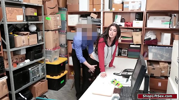 Hot latina fucked for stealing candies