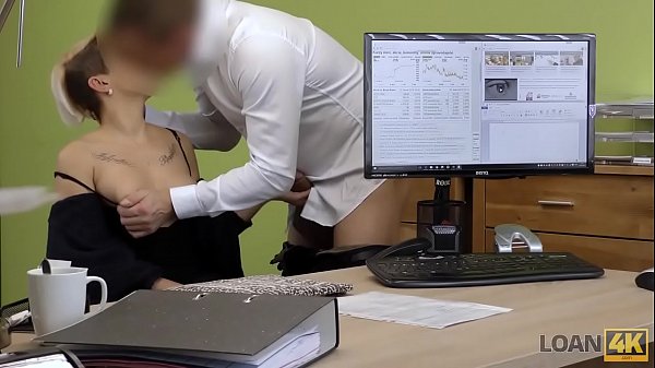 LOAN4K. This delivery girl will take care of your sausage