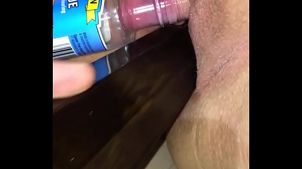 Wife bottle insertion swollen clit and orgasm
