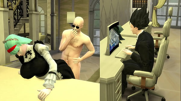 Slave Maids Episode 4 Bulma The Beautiful Wife is Hired by her Perverted Boss while Her Husband Works His Wife is Being Fucked by Netorare Dragon Ball Hentai