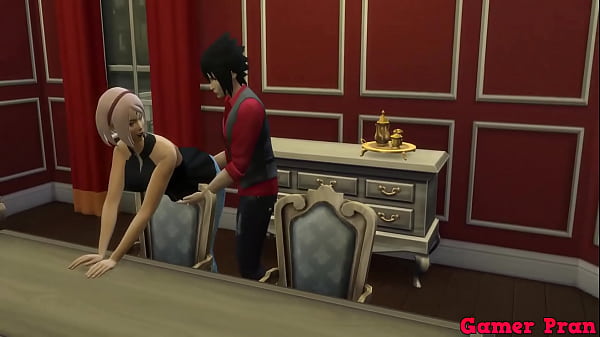 Naruto Cap 1 Naruto cerca di sedurre Tsunade ma non ci riesce, Sasuke scopa Sakura nella sala da pranzo il sesso anale come piace a lei finisce dentro di lei