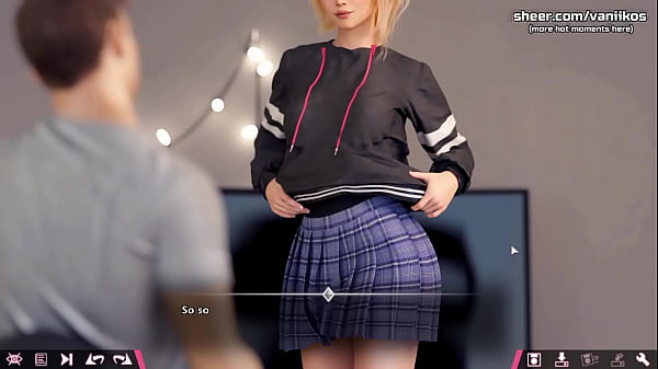 Doppelte Hausaufgabe | Heiße 18-jährige blonde Teenie-Freundin mit wunderschönem Körper reitet den großen Schwanz ihres Freundes | Meine sexiesten Gameplay-Momente | Teil #17