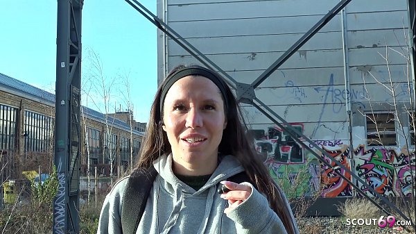 GERMAN SCOUT - EDUCATOR FROM BERLIN SHOOTS FIRST PORN AT REAL STREET CASTING