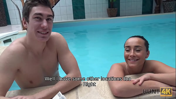 HUNT4K. Cheap đĩ không cô ấy tốt nhất đến ở tại spa với cô ấy bf