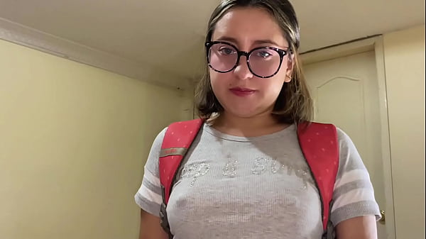 Cute Teen Girl enjoys herself in latina