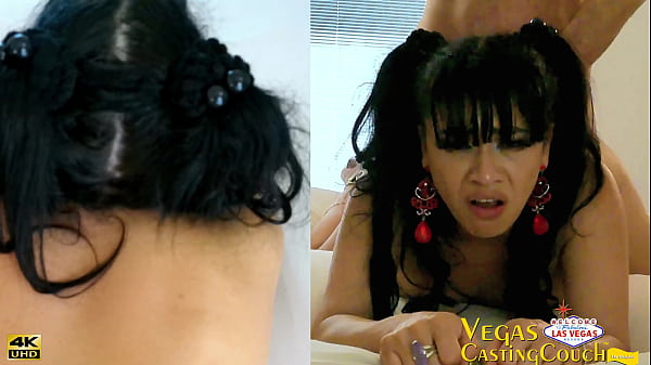 Süße Latina-MILF Dasha – Zum ersten Mal vor der Kamera – Casting in Vegas – POV-Throated – Doggy – Gefesselter Orgasmus – Stöhnen und mehr!