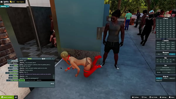 3dxchat | LoliVix living on 4 legs/20 nails | night 5: 4 guys