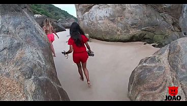 Dietro le quinte - La domenica i ragazzi volevano andare alla spiaggia per nudisti - Canal do Safado - Wallif Santos - Jasmine Santanna - Thai Camargo - Toy Ator