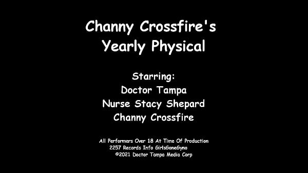 Channy Crossfire riceve l'esame ginecologico annuale dal dottor Tampa e dall'infermiera Stacy Shepard ESCLUSIVAMENTE da GirlsGoneGyno Reup