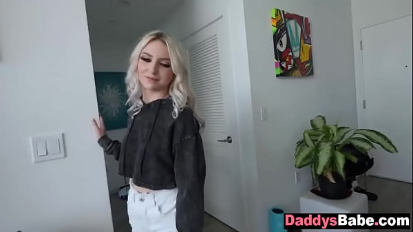 Stepfather fucks stepdaughter when stepmom isn'_t home - taboo sex