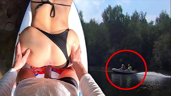 We Were Noticed - Real Risky Outdoor Rer Fuck by the River Bank - Alisa Lovely