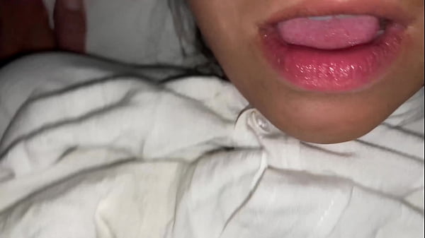 Eating his young wife hard and she moans a lot | COMPLETE ON RED