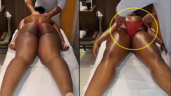 Camera caught therapist taking off client's panties during treatment - Tantric massage - REAL VIDEO