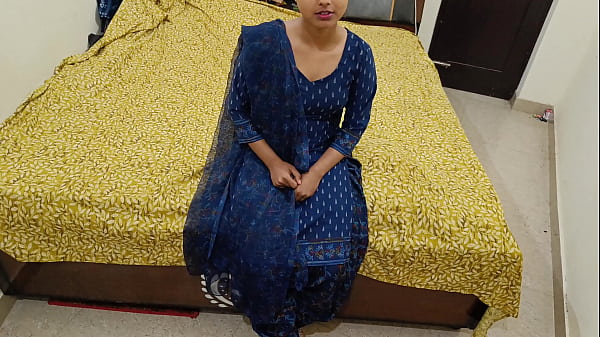 Village girl fed pizza, fucked her mouth and pussy in clear Hindi voice