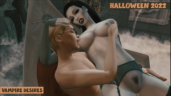 Sims 4. Halloween 2022. Parte 1 - Desideri del vampiro (versione horror e sensuale)