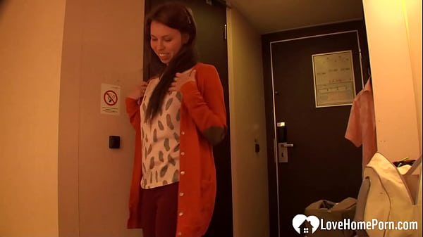 Relaxing with a quick fuck after cleaning