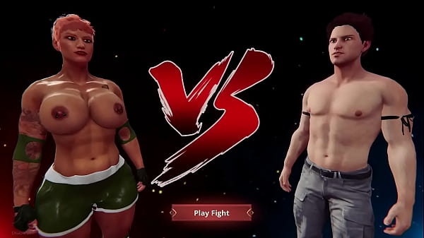 Aine O'_Rackie VS Gigi (Naked Fighter 3D)