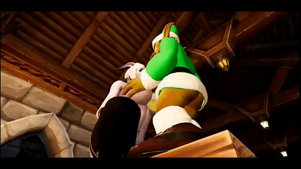 Luxia folla con un duende