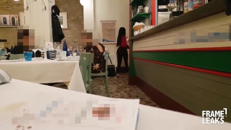 Rahmen leckt Canela-Haut Nacho Vidal